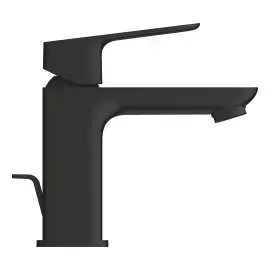 Змішувач для раковини з донним клапаном Cubeo, розмір S Grohe 1016942430 Black — вид ззаду