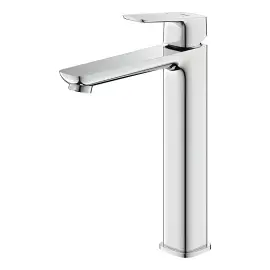 Змішувач для раковини високий Cubeo, розмір XL Grohe 1017290000 Chrome — ракурс 3/4