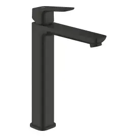 Змішувач для раковини високий Cubeo, розмір XL Grohe 1017292430 Black — вид на білому тлі