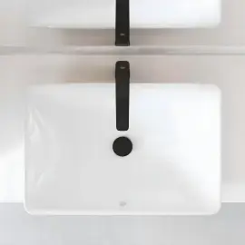 Змішувач для раковини високий Cubeo, розмір XL Grohe 1017292430 Black — бічний ракурс