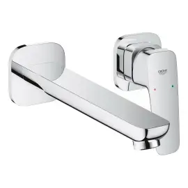Смеситель для раковины настенный Cubeo Grohe 1017890000 — вид на белом фоне