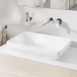 Смеситель для раковины настенный Cubeo Grohe 1017890000 — вид спереди