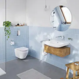 Смеситель для раковины настенный Cubeo Grohe 1017890000 — вид сверху
