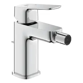 Змішувач для біде з донним клапаном Cubeo, розмір S Grohe 1018100000 Chrome — вид на білому тлі