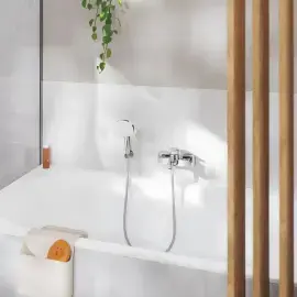 Змішувач для ванни Cubeo Grohe 1018130000 Chrome — вид спереду