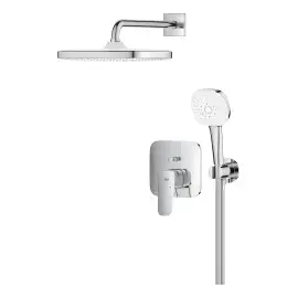 Душова система прихованого монтажу Cubeo з Tempesta 250 без вбудованої частини Smart Box Grohe 1053360000 — в інтерʼєрі ванної кімнати