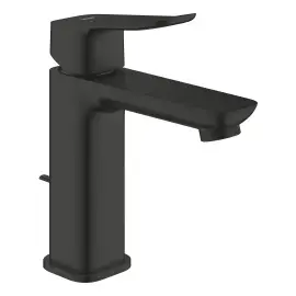 Змішувач для раковини Dice з донним клапаном, розмір М Grohe 1018322430 Black — вид на білому тлі