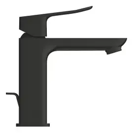 Змішувач для раковини Dice з донним клапаном, розмір М Grohe 1018322430 Black — вид згори