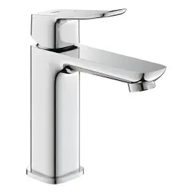 Змішувач для раковини Dice з донним клапаном Push-Open, розмір М Grohe 1018330000 Chrome — вид на білому тлі
