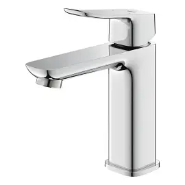 Змішувач для раковини Dice з донним клапаном Push-Open, розмір М Grohe 1018330000 Chrome — вид всередину