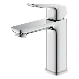 Змішувач для раковини Dice з донним клапаном Push-Open, розмір М, Cold Start Grohe 1018360000 Chrome — вид ззаду