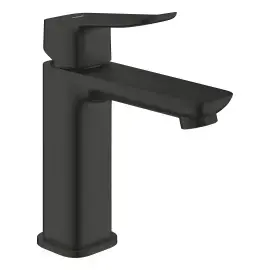 Змішувач для раковини Dice з донним клапаном Push-Open, розмір М, Cold Start Grohe 1018362430 Black — вид на білому тлі