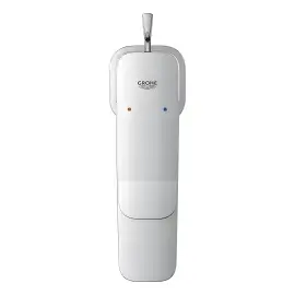 Змішувач для раковини Dice з донним клапаном, розмір S Grohe 1018560000 Chrome — вид всередину