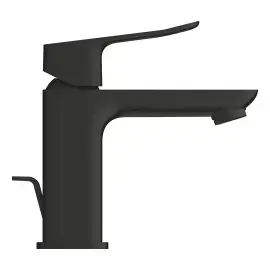 Змішувач для раковини Dice з донним клапаном, розмір S Grohe 1018562430 Black — вид ззаду