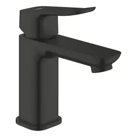 Змішувач для раковини Dice з донним клапаном Push-Open, розмір S, Cold Start Grohe 1018612430 Black — вид на білому тлі