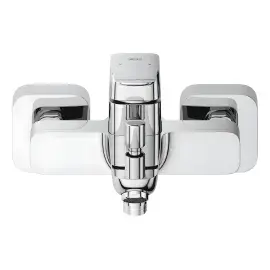 Смеситель для ванной Dice Grohe 1018720000 White Alpin — боковой ракурс