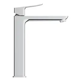 Змішувач для раковини високий Dice, розмір XL Grohe 1018920000 Chrome — вид згори