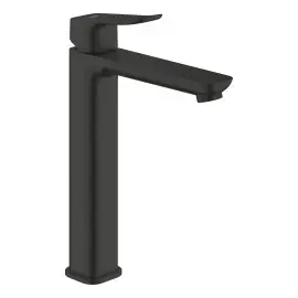 Змішувач для раковини високий Dice, розмір XL Grohe 1018922430 Black — вид на білому тлі