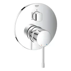 Змішувач для ванни/душу прихованого монтажу Essence на 3 споживачі Grohe 24092001 — вид на білому тлі