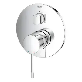 Змішувач для ванни/душу прихованого монтажу Essence на 3 споживачі Grohe 24092001 — вид спереду