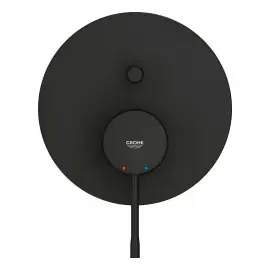 Змішувач для ванни/душу прихованого монтажу Essence Grohe 24167KF1 Phantom Black — вид спереду