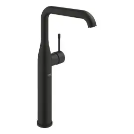 Змішувач для раковини високий Essence, розмір XL Grohe 24170KF1 Phantom Black — вид на білому тлі