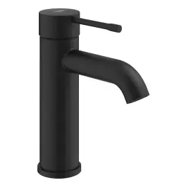 Змішувач для раковини Essence, розмір S Grohe 24172KF1 Phantom Black — вид на білому тлі