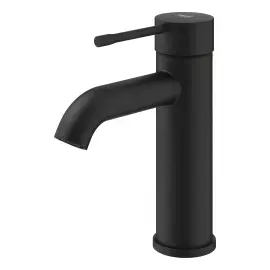 Змішувач для раковини Essence, розмір S Grohe 24172KF1 Phantom Black — бічний ракурс