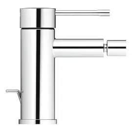 Змішувач для біде з донним клапаном Essence Grohe 24178001 — вид спереду