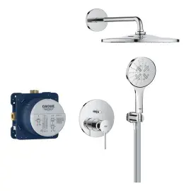 Душова система прихованого монтажу Essence з Rainshower Mono 310 Grohe 25287000 — вид спереду