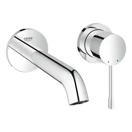 Змішувач для раковини настінний Essence, розмір M Grohe 29192001 Chrome — вид на білому тлі