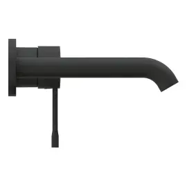 Змішувач для раковини настінний Essence, розмір M Grohe 29192KF1 Phantom Black — вид спереду