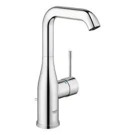 Змішувач для раковини високий з донним клапаном Essence New, розмір L Grohe 32628001 — вид на білому тлі