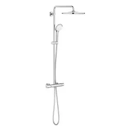 Душова система з термостатом Euphoria 310 Grohe 26075001 — вид на білому тлі