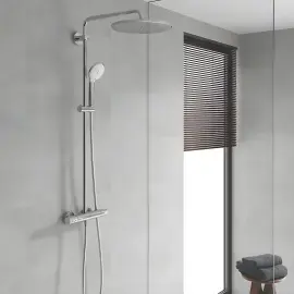 Душова система з термостатом Euphoria 310 Grohe 26075001 — вид спереду