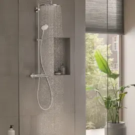 Душова система з термостатом Euphoria 310 Grohe 26075001 — бічний ракурс