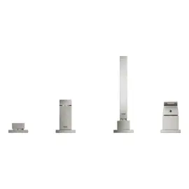 Змішувач на борт ванни Eurocube Grohe 19897DC1 — вид спереду
