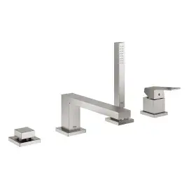 Змішувач на борт ванни Eurocube Grohe 19897DC1 — вид на білому тлі