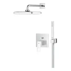 Душова система прихованого монтажу Eurocube з Tempesta 250 Cube Grohe 25289000 — бічний ракурс