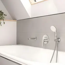 Вилив для ванни Eurosmart Grohe 13448003 Chrome — вид спереду