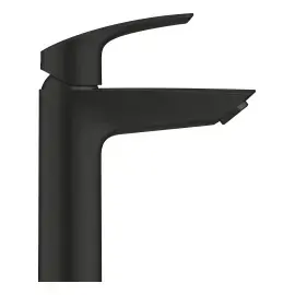 Змішувач для раковини Eurosmart, розмір M Grohe 233242433 Black — бічний ракурс