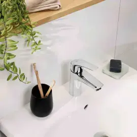 Змішувач для раковини Eurosmart, розмір S Grohe 23372003 — вид спереду