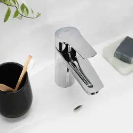 Змішувач для раковини Eurosmart, розмір S Grohe 23372003 — бічний ракурс