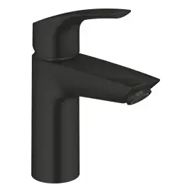 Змішувач для раковини Eurosmart  з донним клапаном Push-Open, розмір S Grohe 239222433 Black — вид на білому тлі