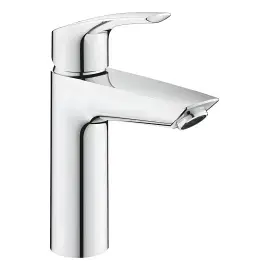 Змішувач для раковини Eurosmart з донним клапаном Push-Open, розмір  M Grohe 23923003 — вид на білому тлі