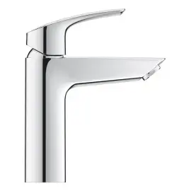 Змішувач для раковини Eurosmart з донним клапаном Push-Open, розмір  M Grohe 23923003 — вид спереду