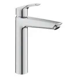 Змішувач для раковини високий Eurosmart, розмір XL Grohe 23971003 Chrome — вид на білому тлі