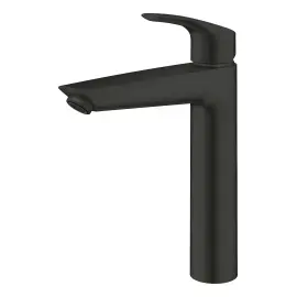 Змішувач для раковини високий Eurosmart, розмір XL Grohe 239712433 Matt Black — бічний ракурс