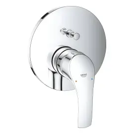 Змішувач для ванни/душу прихованого монтажу на 2 споживача Eurosmart Grohe 24043002 — вид на білому тлі