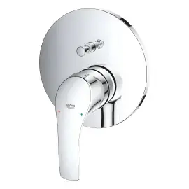 Змішувач для ванни/душу прихованого монтажу на 2 споживача Eurosmart Grohe 24043002 — вид спереду